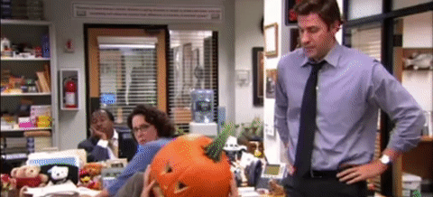 Image result for halloween gif the office