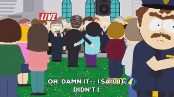 news crowd GIF by South Park 