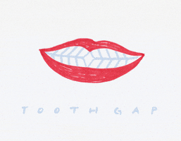 red lips smile GIF by Günseli Sepici