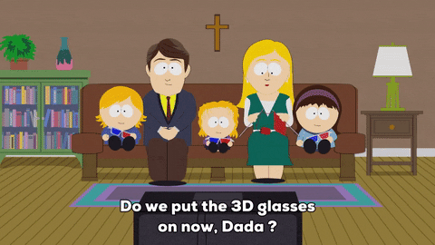 3D-glasses meme gif