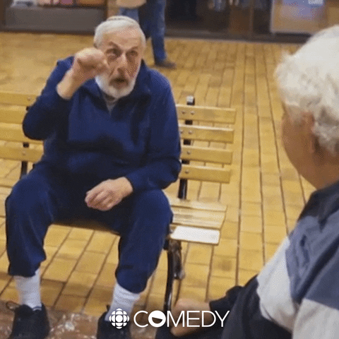 my 90 year old roommate fist bump GIF by CBC