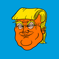 Donald Trump GIF by Chris Piascik