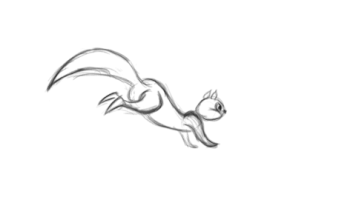 Horganovski animation 2d squirrel rough GIF