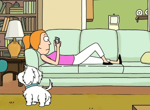 Bored Rick And Morty GIF by Adult Swim
