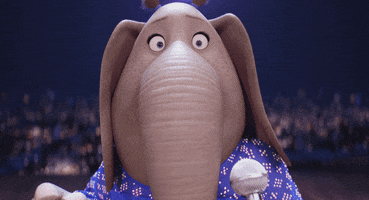 Elephant Whatever GIF by Sing Movie
