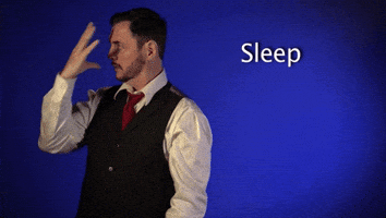 sign language sleep GIF by Sign with Robert