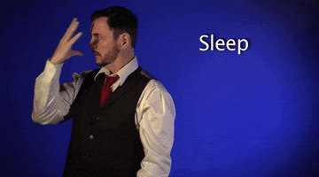 Sign Language Sleep GIF by Sign with Robert
