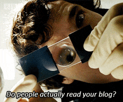 sherlock holmes do people actually read your blog GIF by BBC