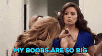 Is My Boob Gonna Pop Out GIFs - Find & Share on GIPHY