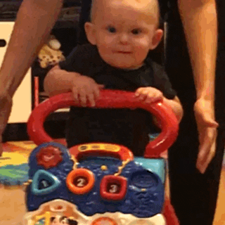 Baby Walk GIF by Jacob Shwirtz - Find & Share on GIPHY