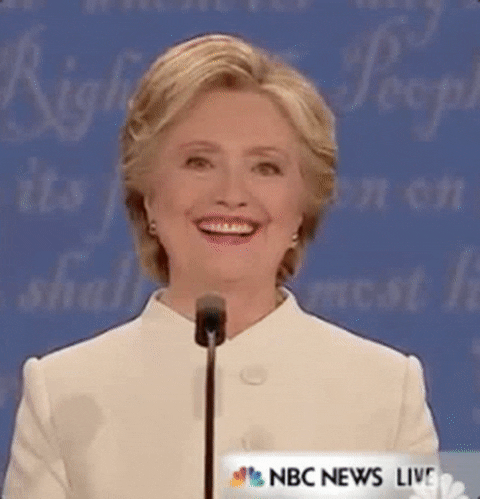 Presidential Debate Laughing GIF by Election 2016