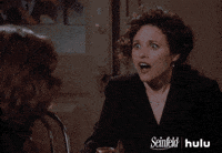 Thank God Seinfeld GIF by HULU Thank God Seinfeld GIF by HULU