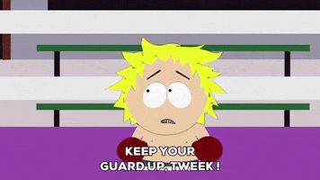 tweek tweak fight GIF by South Park 