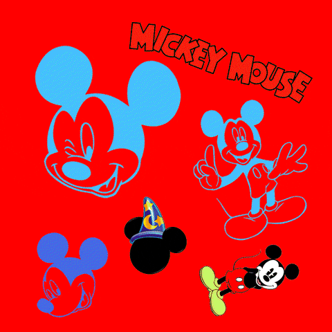 edwin-valdez art disney color mouse GIF