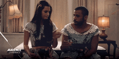 you me her shots GIF