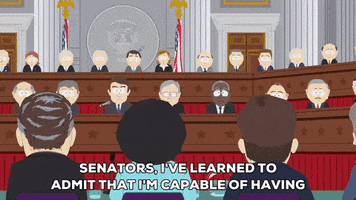 crowd testifying GIF by South Park 