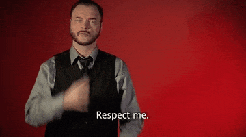 respect me sign language GIF by Sign with Robert