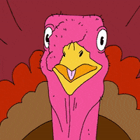Thanksgiving Turkey GIF by Cartuna