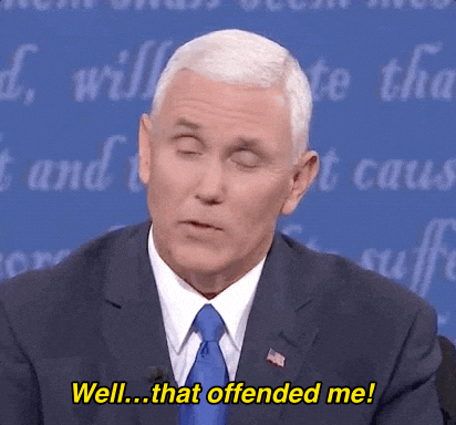 Giphy - Mike Pence Meanie GIF by Election 2016