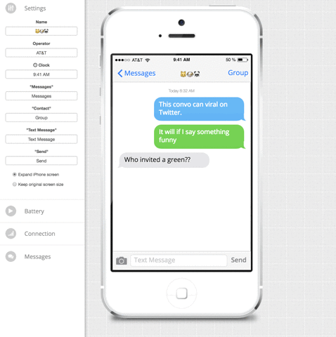 fake iphone text GIF by Product Hunt