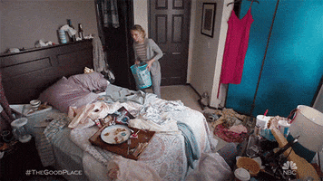 season 2 cleaning GIF by The Good Place
