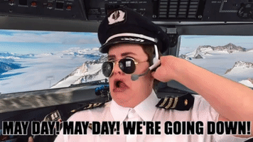 Scared May Day GIF
