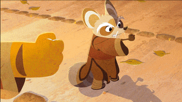 animation kung fu panda tigress secrets of the masters kung fu panda secret of the scroll GIF