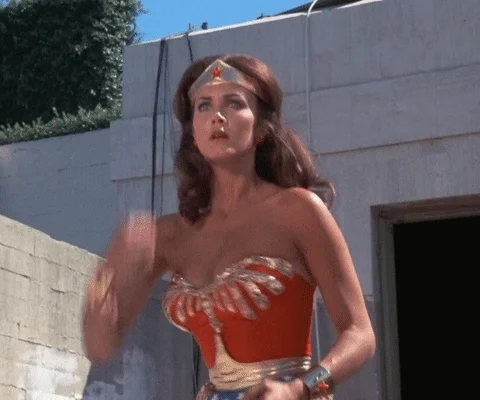 Wonder Woman Reaction GIF