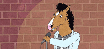 Howling Stand Up GIF by BoJack Horseman