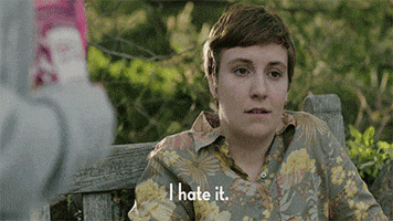 i really hate being outside lena dunham GIF by Girls on HBO