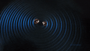 gravitational waves education GIF