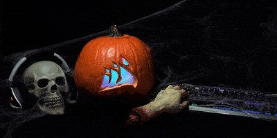 halloween skeleton GIF by CORSAIR