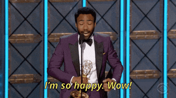 Happy Donald Glover GIF by Emmys