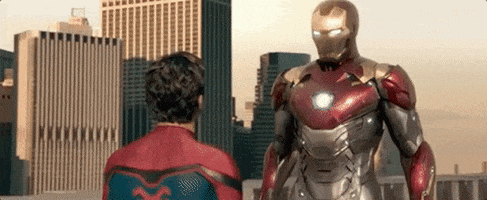 Iron Man Spiderman Homecoming GIF by Spider-Man