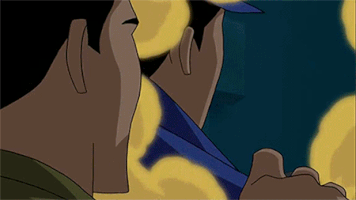 MCA19 dc comics faceless jlu the question GIF