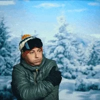 snow freezing GIF by Lidl Voyages