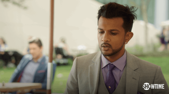 Utkarsh Ambudkar Yes GIF by Showtime - Find & Share on GIPHY