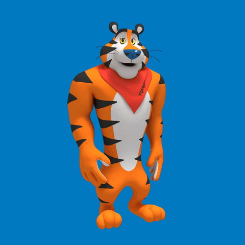 tony the tiger fishing GIF by Frosted Flakes