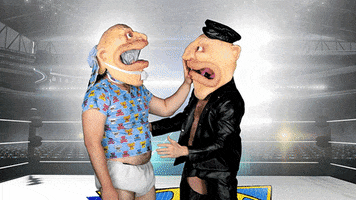 Leather Daddy Kiss GIF by Wrestling Pro Wrestling