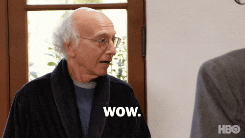 Season 9 Wow GIF by Curb Your Enthusiasm - Find & Share on GIPHY