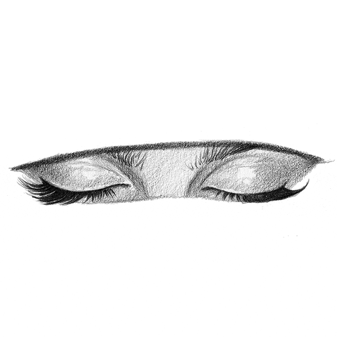 Palezsa art illustration eyes drawing GIF