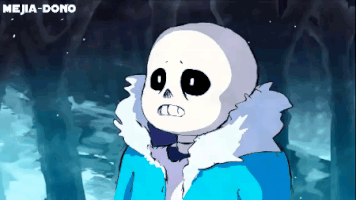 Mejia-dono undertale sans frisk papyrus GIF