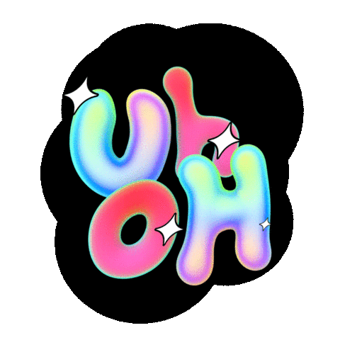 Oh No Text Sticker by V5MT