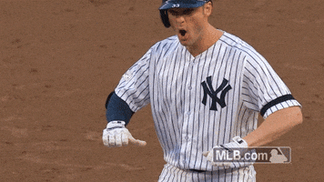 New York Yankees Thumbs Down GIF by MLB