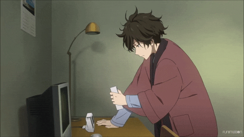 Featured image of post Wake Up Anime Gif This anime boy is not ready to part with a bed and starry pajamas