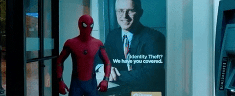 leaning spider man GIF by Spider-Man: Homecoming