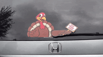 thanksgiving eat GIF by WiperTags