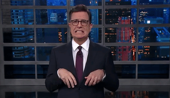 Stephen Colbert GIF by MOODMAN