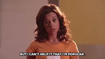 But I Cant Help It That Im Popular Mean Girls GIF by filmeditor