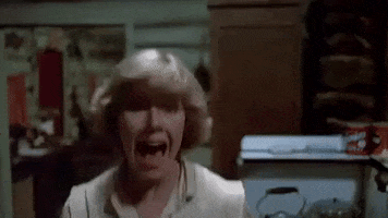 scared friday the 13th GIF